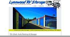 Desktop Screenshot of lynnwoodrvstorage.com